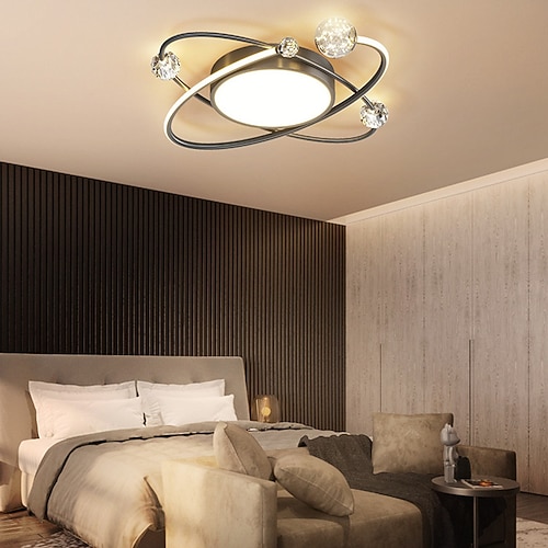 nordic light luxus atmosphäre kristall raum led lampe moderne einfache persönlichkeit kreativität stern deckenleuchte Image