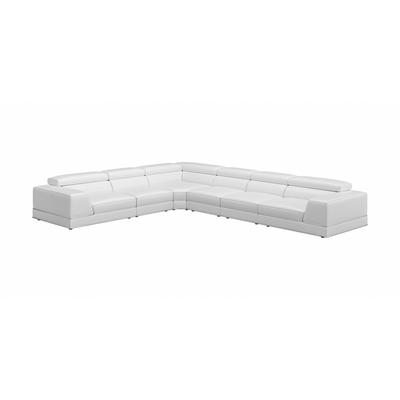 Amadeo Extended Modular Sectional Sofa White