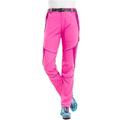 Per donna Pantaloni da escursione Collage Estate Esterno Impermeabile Antivento Resistente ai raggi UV Traspirante Pantalone / Sovrapantaloni Pantaloni Nero Viola Campeggio e hiking Caccia Sci S M L