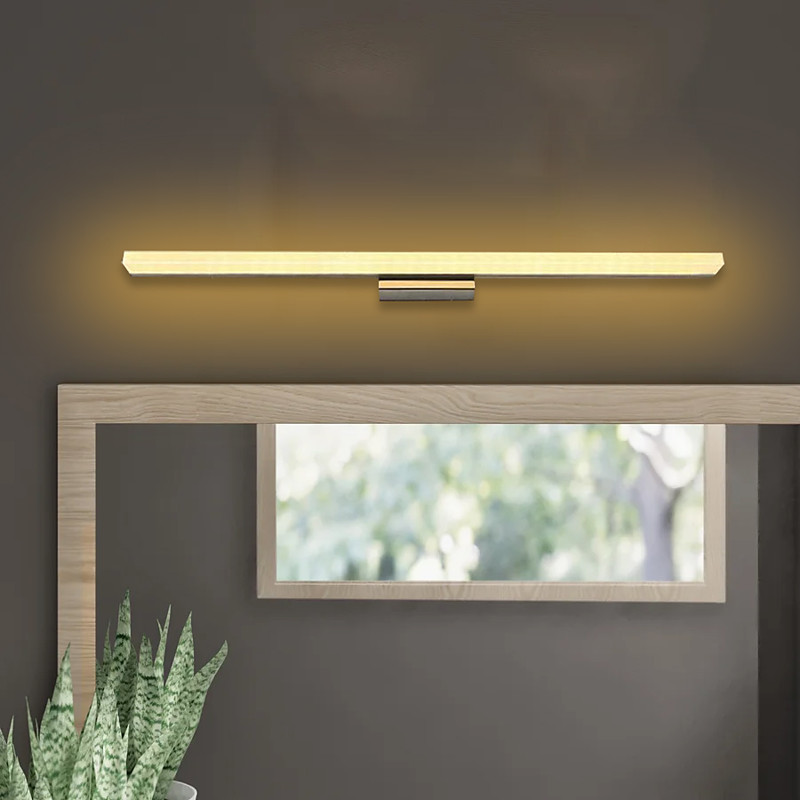 Vanity Light LED Mirror Front Lamp Waterproof IP20 LED Bathroom Lights Over Mirror Wall Lighting Fixtures for Bathroom Bedroom Living Room Cabinet 110-240V