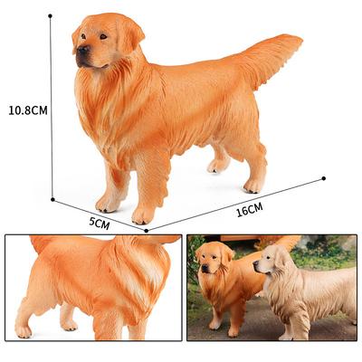 Simulated Animal Toy Dog Model Golden Retriever Bulldog Labrador Dog Home Car Decoration