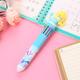 1pc Cute 10 Colors Transparent Shape Retractable Ball Pen Cute Animal Shuttle Pen Gift For Kids, Back to School Supplies