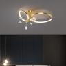 50 cm Unique Design Flush Mount Pendantnbsp;Light Copper Brass LED Nordic Style 220-240V