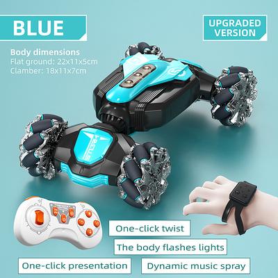 Gesture Induction Twist Car 2.4g Remote Control Off-Road Vehicle Light Drift Stunt Car Boy Toy Car