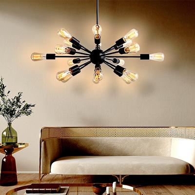 12/18/20 Heads Designers Chandelier Metal Pendant Light Sputnik Painted Finishes Traditional / Classic 110-120V / 220-240V