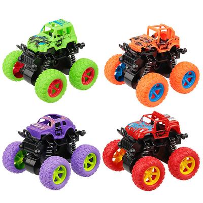 4 Pcs lnertial Off-road Vehicle Toys Super Resistant Climbing Car Model BabyCar Children Four-wheel-drive Boy Toy Car