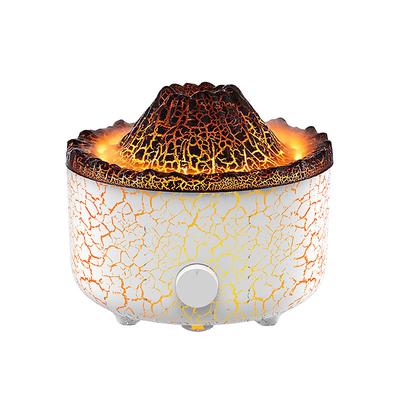 New Creative Volcano Lava Aromatherapist Home Desktop Humidifier Simulation Smoke Ring Flame Aromatherapist