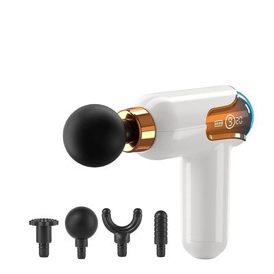 Portable LCD Massage Gun Deep Tissue Muscle Electric Massager For Leg Body Neck Shoulder Pain Relief Sport Relaxation(1pcs)