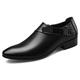 NVNVNMM Formal Shoes for Men Men's Luxury Wedding Shoes Leather Elegant Business Shoes Men's Dress Shoes Men's Leather Shoes Formal Shoes(Color:Schwarz,Size:8.5 UK)