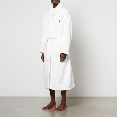 Logo-Embroidered Cotton Dressing Gown