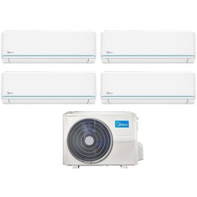 Midea - quadri split inverter klimageräte serie evolution 9+9+12 mit m4oe-28hfn8-q r-32 wi-fi