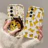 The Lions Kings Disneys Hot Cute 3D Wave Case per Xiaomi Redmi 13C 12C 10C 9C A2 K50 K40 Note 13 12