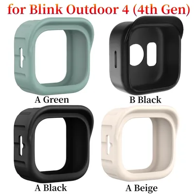Silikon hülle für Blink Outdoor 4 Überwachungs kamera Schutzhülle mit Hut wasserdichter Krempen schutz für Blink Outdoo (4. Generation)