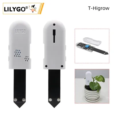 LILYGO® T-Higrow ESP32 Soil Tester DHT11 BEM280 Garten Blumen Temperatur Feuchtigkeit Sensor WiFi Image
