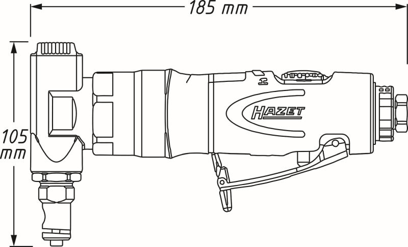 HAZET Blechknabber (Druckluft) 9036N-1 Image