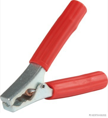 HERTH+BUSS ELPARTS Batterieladezange mit Masseband Rot 52289514 Image