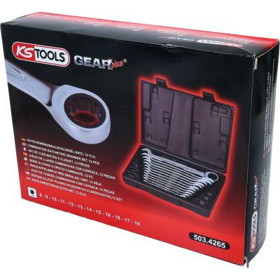 KS TOOLS Ratschen-Ringgabelschlüsselsatz 503.4265 Image