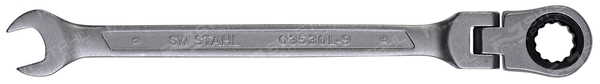 SWSTAHL Ratschen-Ringgabelschlüssel 03530L-9 Image