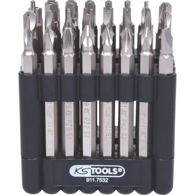 KS TOOLS Set, Schraubendreher-Einsatz (Bits) 911.7532 Image