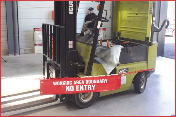 KS TOOLS Hinweisschild Rot 117.0216 Image