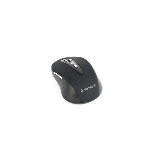 Gembird Optische Bluetooth-Maus Muswb-6B-01 Bluetooth-Maus mit 6 Tasten, 1600 dpi, Schwarz