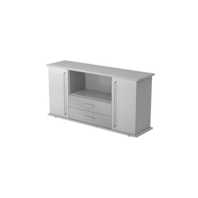 Hammerbacher-Sideboard 2 Türen, 2 Schübe RE Grau/Grau-VSBTS/5/5/RE Image