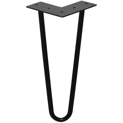 Randaco - swanew 4x Hairpin Legs Tischbeine Tischgestell Metalltischbeine Haarnadelbeine Image