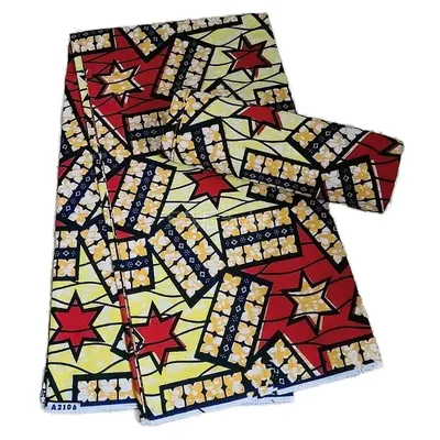Hot Sale 100% Cotton Wax African Real African Cotton Wax Veritable African Print Fabric For Party