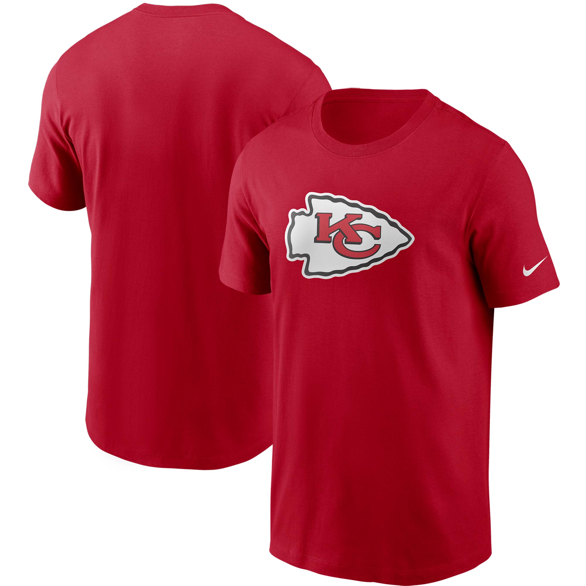 Nike Herren-T-Shirt mit rotem Kansas City Chiefs Primetime Logo Image