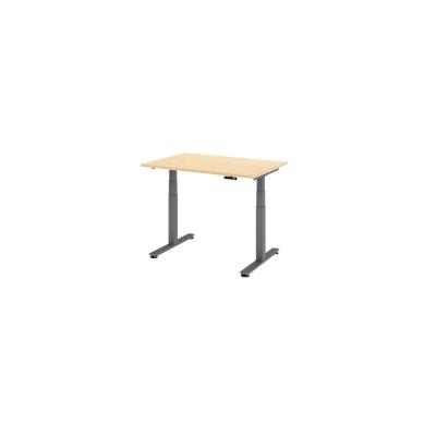 Hammerbacher-Sitz-Steh-Schreibtisch el.120x80cm Ahorn-VXDSM12/3/G Image