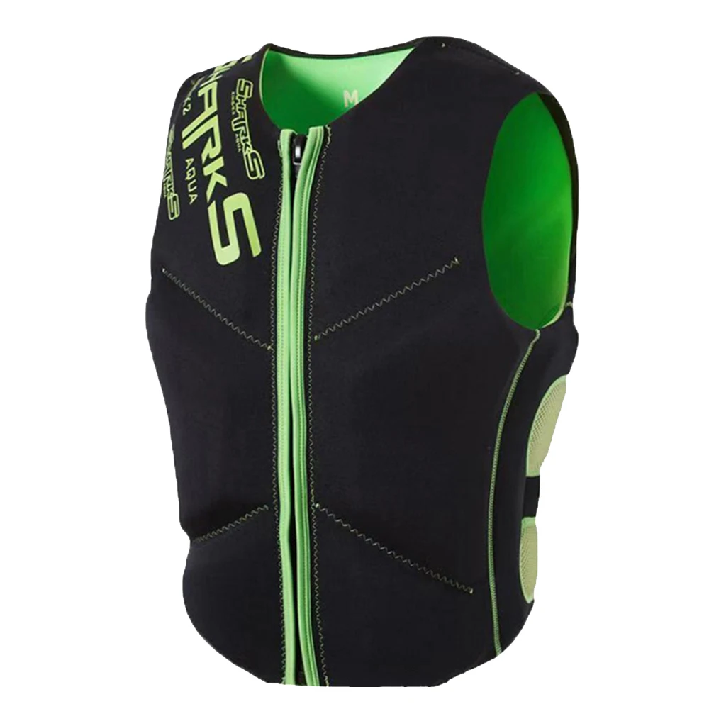 Gilet de sauvetage de sécurité professionnel en néoprène pour adultes, gilet de flottabilité portable, sports nautiques, natation, surf, rafting, 2023