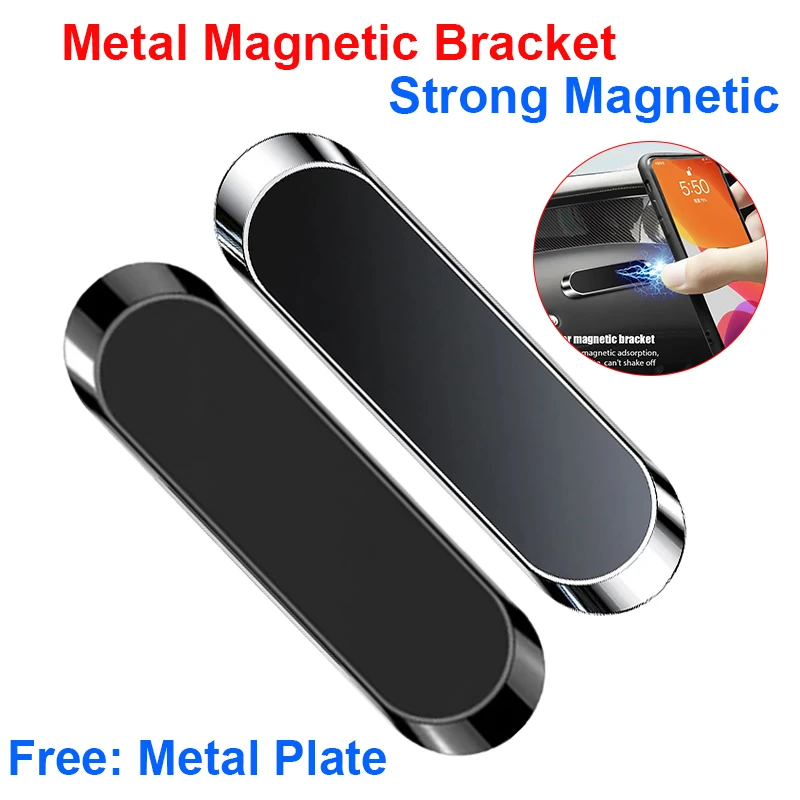 Support de téléphone magnétique pour voiture, 1 pièce, aimant de ventilation, Support mural pour Smartphone, GPS dans la voiture, pour tout modèle de téléphone