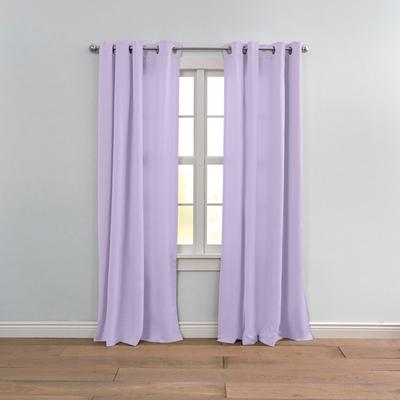 Wide Width BH Studio Room-Darkening Grommet Panel by BH Studio in Lavender (Size 54