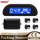 SINOVCLE Kit sensore di parcheggio per auto con monitor LED retromarcia Parktronic automatico 22mm 4