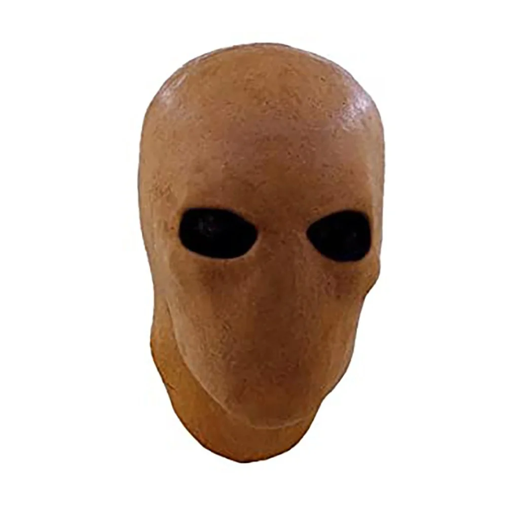 Horror gesichtsloser Mann Vollgesichts-Latexmaske Halloween gruselige Maske Cosplay Kostüm Requisiten Image