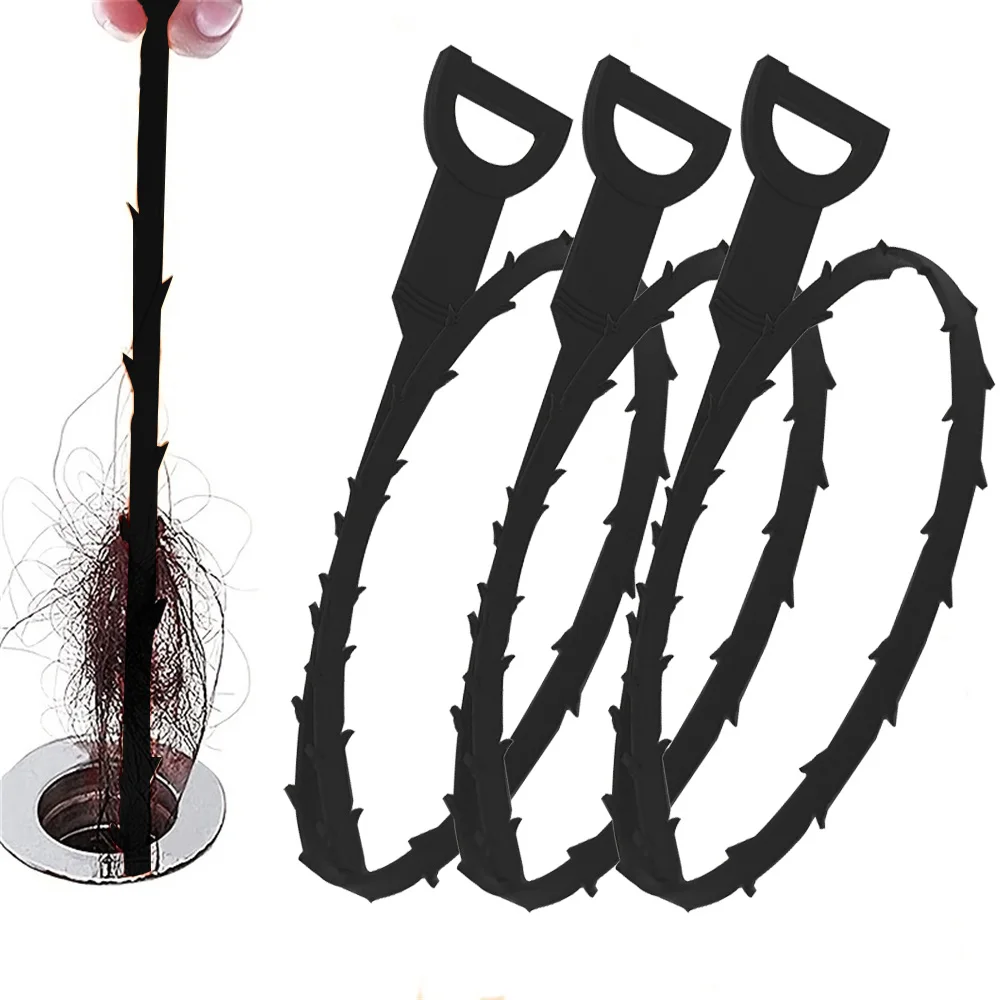 5 PCS Waschbecken Rohr Bagger Wasser Kanal Abfluss Reiniger Haar Reinigung Haken Kanalisation Filter Anti Verstopfung Boden Perücke Entfernung Clogs werkzeuge