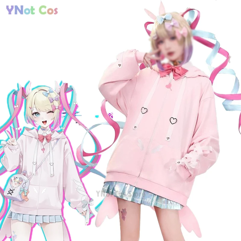 Needy Girl Overdose/Needy Streamer Overload Ame KAngel Hoodie Karneval Frauen Weihnachten Party Kleidung Halloween Cosplay Kostüm Image