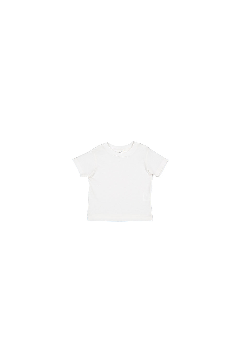 Rabbit Skins 3321 Toddler Fine Jersey T Shirt in White size 7 | Cotton LA3321, RS3321