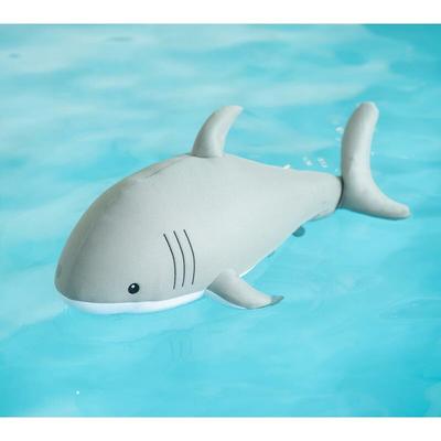 Stoff Schwimmtier Hai Grau 45x111x38 cm - Westmann Image