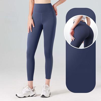 Women's Gym Leggings Joggers Leggings Basic Lightweight High Waist Yoga Fitness Gym Workout Pants Light Brown Black White Fall Winter Sports Activewear Micro-elastic Skinny