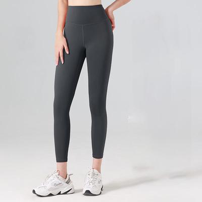 Women's Gym Leggings Joggers Leggings Basic Lightweight High Waist Yoga Fitness Gym Workout Pants Light Brown Black White Fall Winter Sports Activewear Micro-elastic Skinny