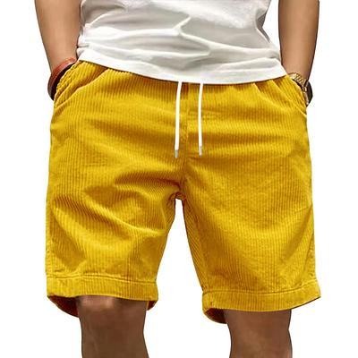Men's Running Shorts Gym Shorts Sweat Shorts Pocket Elastic Waistband Shorts Outdoor Sports Outdoor Athletic Corduroy Quick Dry Lightweight Soft Marathon Running Workout Tailored Fit Sportswear
