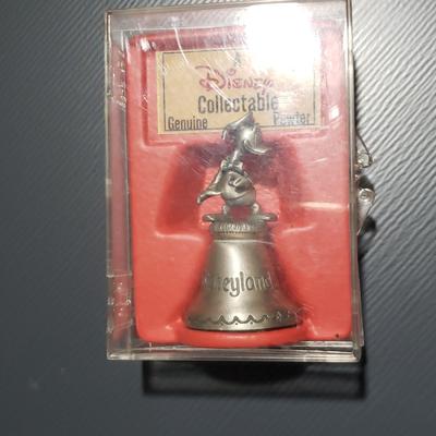 Disney Other | Disney Collectibles Pewter Bell Collectibles - Donald Duck | Color: Gold/Silver | Size: Os
