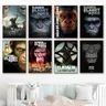 Foster of the Planet of the Apes Movie Poster Anime Poster Waterproof Paper Sticker Coffee House