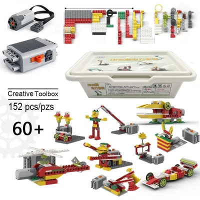 NEUES WeDo 1.0 Robotics Construction Boxed Set, kompatibel mit 9580 Educational und Dacta Mindstorms Image