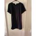 J. Crew Dresses | J Crew Women Black Crew Neck Short Sleeve Tie-Back Casual Cotton A-Line Dress Xl | Color: Black | Size: Xl