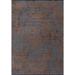 Gray 71 x 48 x 0.4 in Area Rug - 17 Stories Pollye Area Rug Polyester/Cotton/Wool | 71 H x 48 W x 0.4 D in | Wayfair