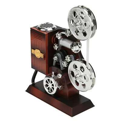 Movie Projector Vintage Music Box Birthday Presents Mechanical Music Box Retro Lightweight Party