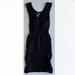 Free People Dresses | Intimately Free People Dress Womens Xs/S Bodycon Tight Black Dress Cut Out | Color: Black | Size: Xs