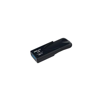 PNY Attache 4 - 16 GB - USB Typ-A - 3.2 Gen 1 (3.1 Gen 1) - 80 MB/s - Ohne Deckel - Schwarz